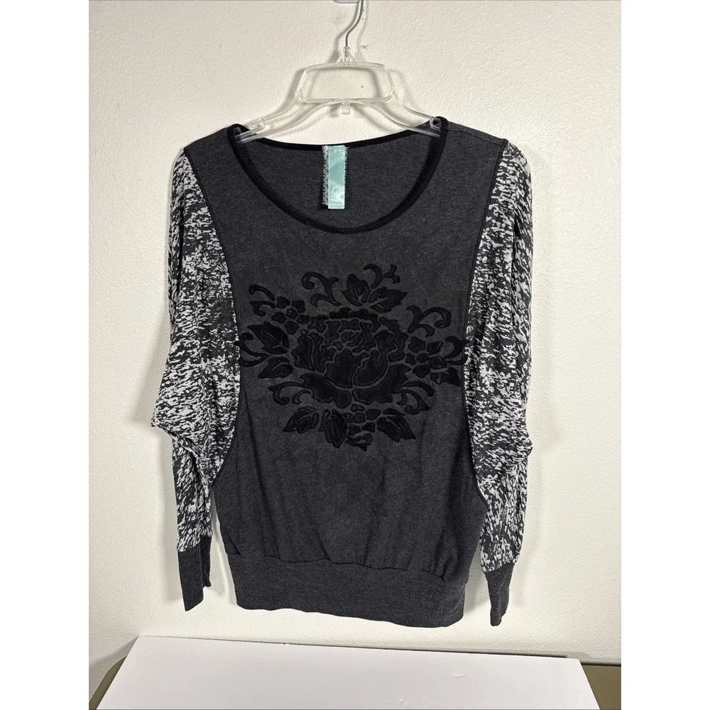 Lawman Pullover Top Med Woman's Rose L/S D2 - Picture 1 of 5